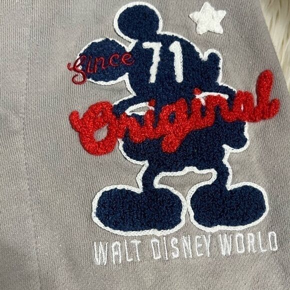 Walt Disney World Mickey Mouse 1971
Gray Button Down Bomber Jacket medium - Picture 10 of 11